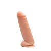 Pênis Realístico Com Escroto 17,7 cm X 4,9 cm com Ventosa Humilde Pequeno - Prazer e Cia