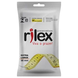Preservativo Rilex Extra grande - 3 unidades