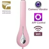 Vibrador Inteligente Recarregável Com Câmera na Ponta e Luz de Led Para Filmar Internamente Estimulador de Ponto G e Clitóris Controlável Por Aplicativo Com 5+1 Modos de Vibração - Siime Eye Svakom - Imagem 11
