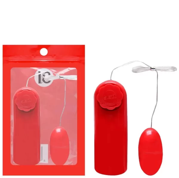 Vibrador Bullet com Controle Remoto com Fio Multivelocidade - SI