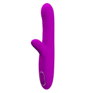 Vibrador Estimulador Ponto G e Clitóris - Angelique Pretty Love