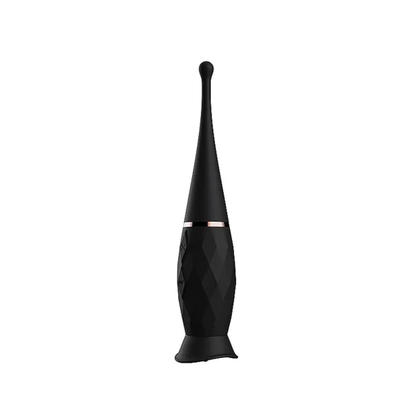 Vibrador Estimulador de Clitóris Com Capa de Orelhas de Coelho e Capa Com Língua Em Silicone Com 7 Modos de Vibração - Orgasm Clitoral Dibe - Imagem 6