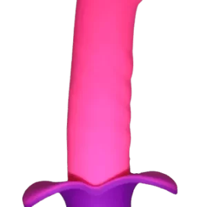 Vibrador Estimulador de Ponto G Recarregável Em Formato de Banana Com Glande Com 10 Modos de Vibração e Pulsação - Fun Peace Love