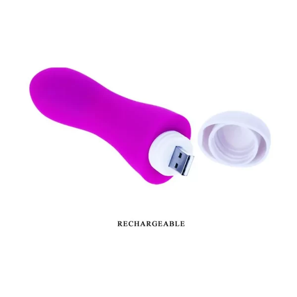 Vibrador Pequeno Ponto G Recarregável - Ian Pretty Love - Image 5