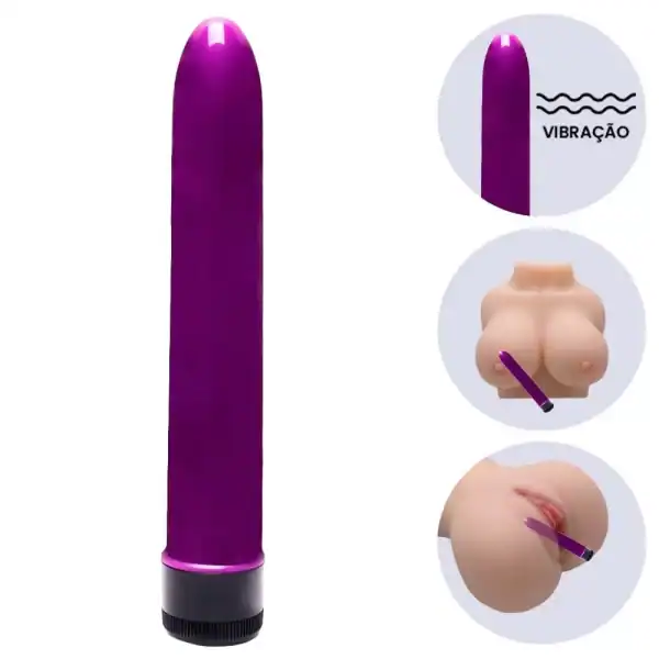 Vibrador Personal 17,5 cm x 2,8 cm Liso Multivelocidade - You Vibe - Imagem 3