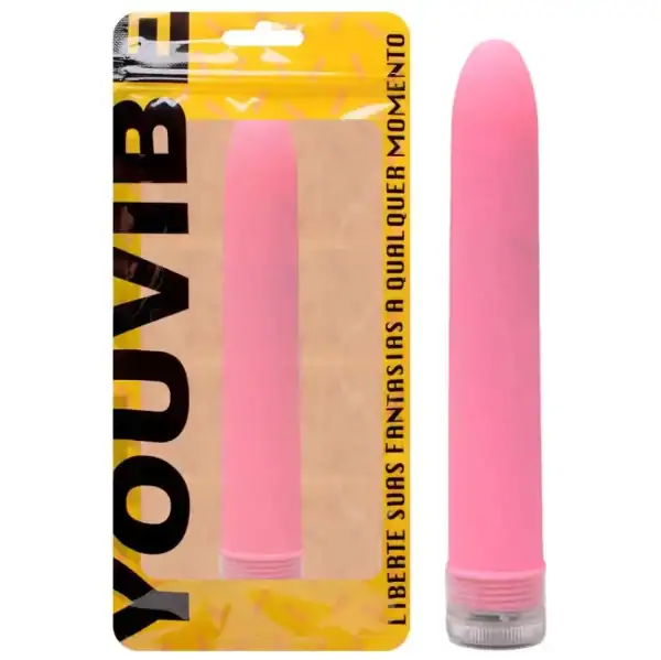 Vibrador Personal À Pilha Com Textura Aveludada 17,5 cm x 2,8 cm - You Vibe