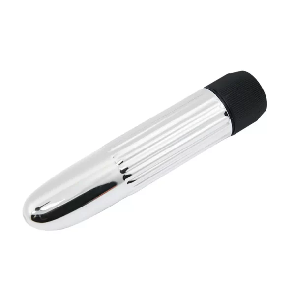 Vibrador Personal Cromado Ponto G Multivelocidade - Baile - Imagem 3