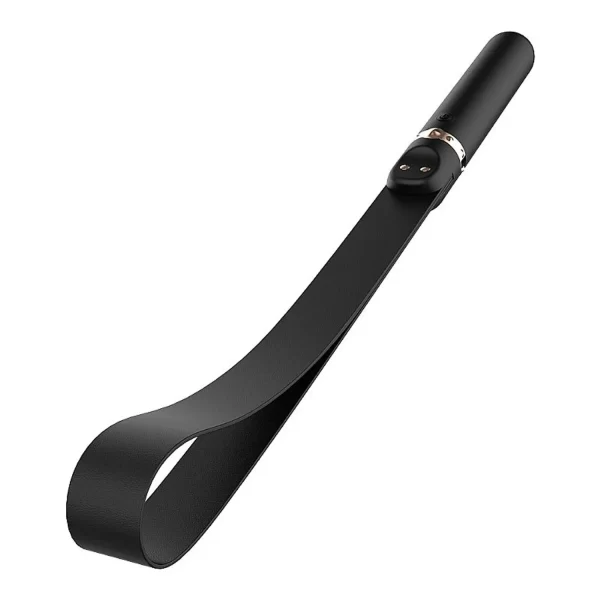 Vibrador Personal Recarregável Em Silicone Com Chibata em Couro Sintético e 9 Modos de Vibrações - Whoohoo S-Hande - Image 3