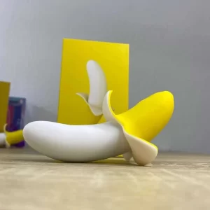 Vibrador Ponto G Recarregável Em Silicone Com 10 Vibrações Formato Banana - Little Banana - Topo Toys