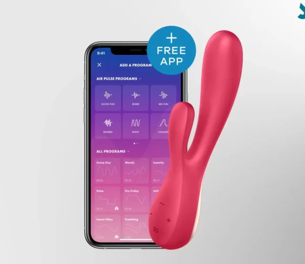 Vibrador Rabbit Estimulador de Ponto G e Clitóris - Satisfyer Mono Flex - Imagem 10