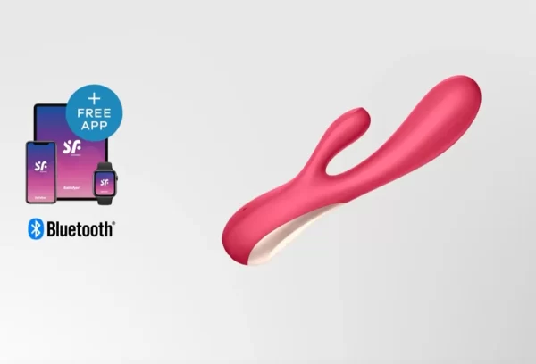 Vibrador Rabbit Estimulador de Ponto G e Clitóris - Satisfyer Mono Flex - Imagem 7