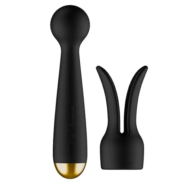 Vibrador Varinha Mágica Com Capa Removível Recarregável Estimulador de Clitóris, Ponto G e Mamilos Controlado por Aplicativo a Longa Distância e Interação Com Sites Adultos Com 11 Modos de Vibração e - Image 7