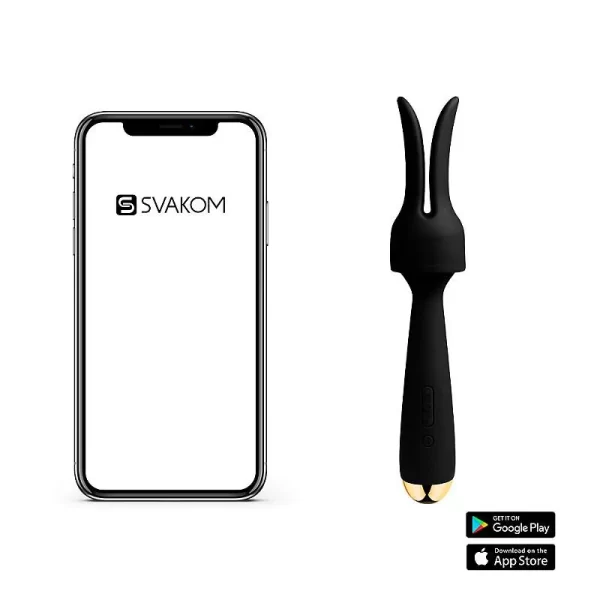 Vibrador Varinha Mágica Com Capa Removível Recarregável Estimulador de Clitóris, Ponto G e Mamilos Controlado por Aplicativo a Longa Distância e Interação Com Sites Adultos Com 11 Modos de Vibração e - Image 6