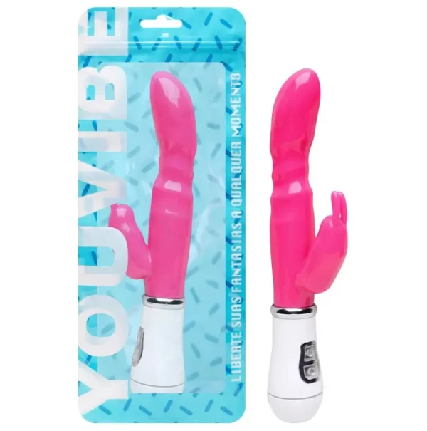 Vibrador em Silicone Ponto G Com Estimulador de Clitóris You Vibe - Image 11
