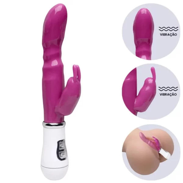 Vibrador em Silicone Ponto G Com Estimulador de Clitóris You Vibe - Image 3