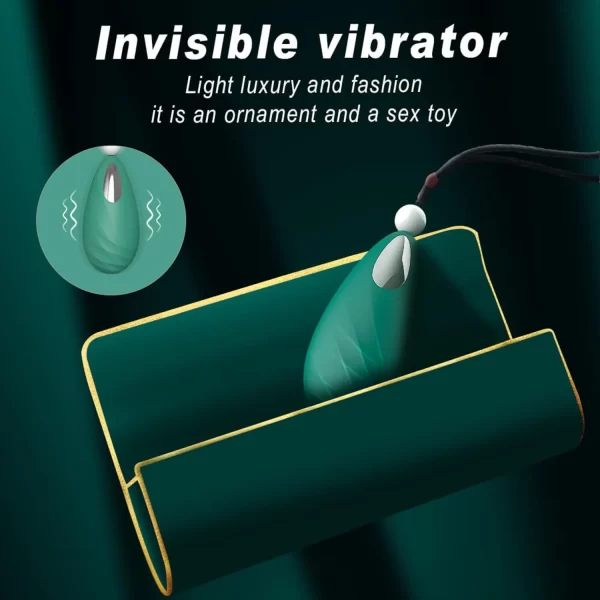 Vibrador Bullet Estimulador de Clitóris Em Formato de Colar Recarregável Com 9 Modos de Vibração - Beryl S-Hande - Imagem 7